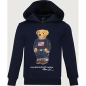Bluzy dla dziewczynek - POLO RALPH LAUREN Bluza Regular Fit - miniaturka - grafika 1