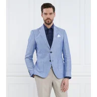 Marynarki męskie - Joop! Lniana marynarka Hoverest | Slim Fit - miniaturka - grafika 1
