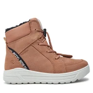 Buty dla dziewczynek - Śniegowce ECCO Urban Snowboarder 72236260220 Brązowy - miniaturka - grafika 1