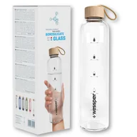 Butelki filtrujące - Wessper Activemax Crystalline 1L szklana butelka motywacyjna - miniaturka - grafika 1