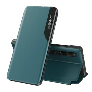 Eco Leather View Case Xiaomi MI 10T / MI 10T Pro green - Etui i futerały do telefonów - miniaturka - grafika 1