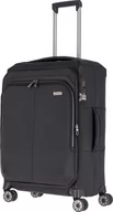 Walizki - Walizka Średnia Travelite Priima 68 Cm Czarna - miniaturka - grafika 1