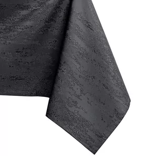 AmeliaHome AmeliaHome - Obrus plamoodporny Ciemnoszary VESTA 140x160 cm - Obrusy i serwetki - miniaturka - grafika 1