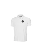 Koszulki męskie - Koszulka HELLY HANSEN HP RACE POLO 2.0 biały XL - miniaturka - grafika 1