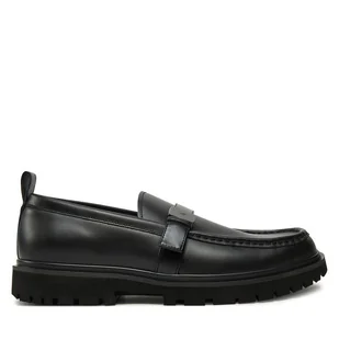 Mokasyny Calvin Klein Jeans Eva Apron Loafer Hdw YM0YM01252 Czarny - Mokasyny męskie - miniaturka - grafika 1