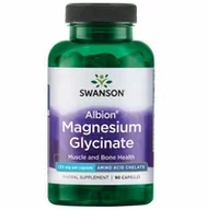 Suplementy diety - Albion Magnesium Glycinate 133 mg (90 kaps.) - miniaturka - grafika 1