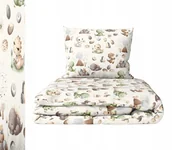 Pościel dla dzieci - Pościel Dziecięca 160x200cm dla dziecka, Certfikat, Dinusie Beż - miniaturka - grafika 1