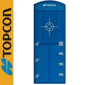 Sprzęt geodezyjny - Tarcza duża niebieska do zielonych laserów z auto wpasowaniem TOPCON - miniaturka - grafika 1