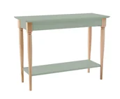 Konsole i sekretarzyki - Konsola MAMO z Półką 105x35cm Szałwiowy - miniaturka - grafika 1