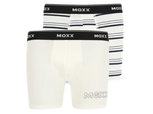 MEXX Bokserki chłopięce z bawełny, 2 pary (122/128, Biały) - Majtki dla dzieci - miniaturka - grafika 1