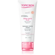 Kremy do twarzy - Topicrem UH FACE HYDRA+ Radiance Tinted Cream tonujący krem nawilżający SPF 40 odcień Light 40 ml - miniaturka - grafika 1