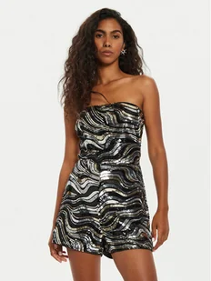 Guess Kombinezon Kahlo W3YD40 KBPN0 Czarny Regular Fit - Kombinezony - miniaturka - grafika 1