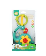 Zabawki interaktywne dla dzieci - Dinozaur dla malucha z dźwiękiem na baterie Dromader - miniaturka - grafika 1