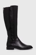 Kozaki damskie - Vagabond Shoemakers kozaki skórzane FRANCES 2.0 damskie kolor czarny na płaskim obcasie 5606.201.20 - miniaturka - grafika 1