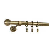 Karnisze - Karnisz pojedynczy 19 mm Ballo 200 cm stare złoto Bojanek - miniaturka - grafika 1