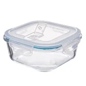 Naczynia żaroodporne - Pojemnik żaroodporny VEGA z pokrywką kwadratowy 0,75 l - miniaturka - grafika 1
