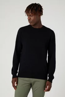 Swetry męskie - WRANGLER Sweter - Czarny - Mężczyzna - 2XL(2XL) - grafika 1