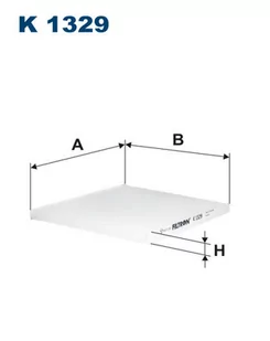 FILTRON Filtr kabinowy K1329 - Filtry kabinowe - miniaturka - grafika 1