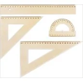 Przybory szkolne - KW Trade Zestaw kreślarski - miniaturka - grafika 1