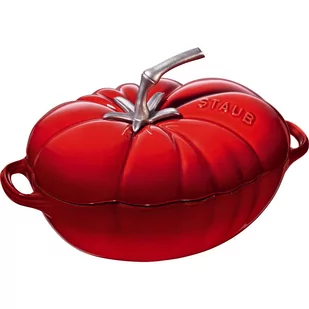 Staub, Garnek żeliwny owalny pomidor 2.5 l, Czerwony - Garnki - miniaturka - grafika 1