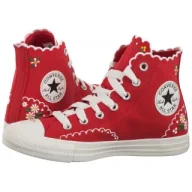 Trampki damskie - Trampki CTAS Hi Red/Green/White A13518C (CO792-a) Converse - miniaturka - grafika 1