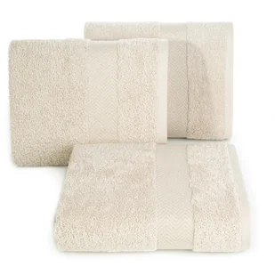 Ręcznik kąpielowy 70x140 cm beżowy frotte 500 GSM trwały - Ręczniki - miniaturka - grafika 1