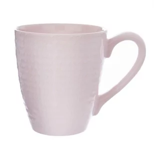 Orion Kubek ceramiczny z uchem do kawy herbaty 430 ml RÓŻOWY 128834 - Kubki - miniaturka - grafika 1