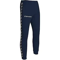 Spodnie męskie - Givova Givova Spodnie męskie Tricot czarny czarny 4XL BA09 - miniaturka - grafika 1