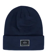 Czapki damskie - Czapka zimowa ALPHA INDUSTRIES X-FIT granatowa 168905 07 - miniaturka - grafika 1