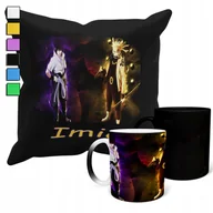Gadżety dla niej i dla niego - ZESTAW KUBEK MAGICZNY + POSZEWKA Z PODUSZKĄ-PREZENT NARUTO ANIME + IMIĘ - miniaturka - grafika 1