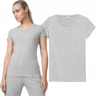 Koszulki i topy damskie - Koszulka Damska 4F T-shirt Damski Bawełniany Casual Limitowany - miniaturka - grafika 1