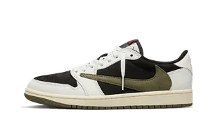 Air Jordan 1 Retro Low OG SP Travis Scott Olive - Buty sportowe damskie Air Jordan 1 Retro Low OG SP Travis Scott Olive - Buty sportowe damskie - miniaturka - grafika 1