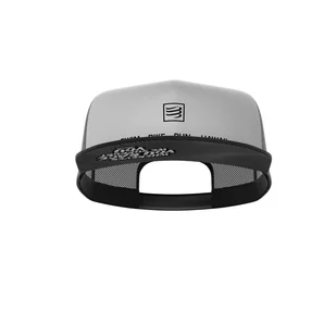 COMPRESSPORT czapka TRUCKER CAP KONA 2018 biało-czarna - Czapki i chusty sportowe męskie - miniaturka - grafika 1