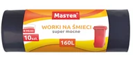 Worki na śmieci - Master Worki Na Śmieci LD 160 L 10 sztuk - miniaturka - grafika 1