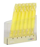 Łamigłówki - Marker fluorescencyjny z podwójną końcówką Apli Kids - Candy Żółty - miniaturka - grafika 1
