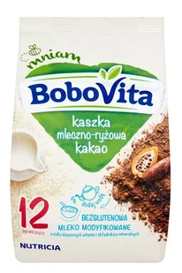 Bobovita Kaszka mleczno-ryżowa kakaowa 230g - Kaszki dla dzieci - miniaturka - grafika 1