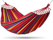 Hamaki - Ogrodowy paski hamak w kolorowe B1-K58 - miniaturka - grafika 1