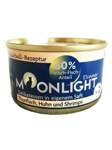 MOONLIGHT Dinner 2 Tuńczyk, kurczak i krewetki 80g - Mokra karma dla kotów MOONLIGHT Dinner 2 Tuńczyk, kurczak i krewetki 80g - Mokra karma dla kotów - miniaturka - grafika 1