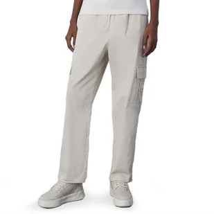 Spodnie Champion Cargo 117193-YS137 - beżowe - Spodnie sportowe damskie - miniaturka - grafika 1