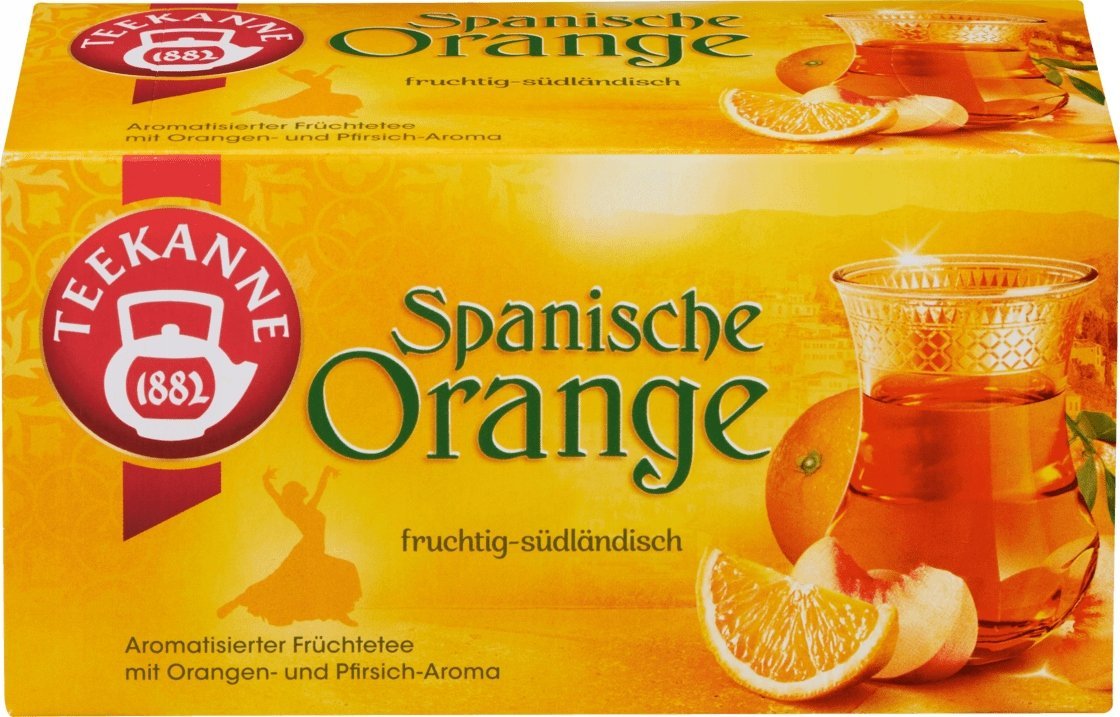 Herbata Teekanne Hiszpańska Pomarańcza z Niemiec