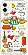 Etui i futerały do telefonów - Etui na  IPHONE 7/ 8/ SE 2 Friends 014 Przeźroczysty - miniaturka - grafika 1