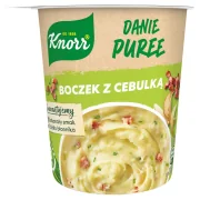 Knorr Danie w kubku puree z boczkiem i cebulką