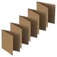 Scrapbooking - Baza do kartki 14x14 kraft - Rzeczy z papieru - 5szt - miniaturka - grafika 1