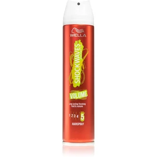 Wella Shockwaves Lakier do włosów 250ml volume 5 - Kosmetyki do stylizacji włosów - miniaturka - grafika 1