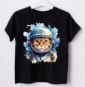 Koszulki dla chłopców - koszulka z astronautą dla chłopca DD37 - miniaturka - grafika 1