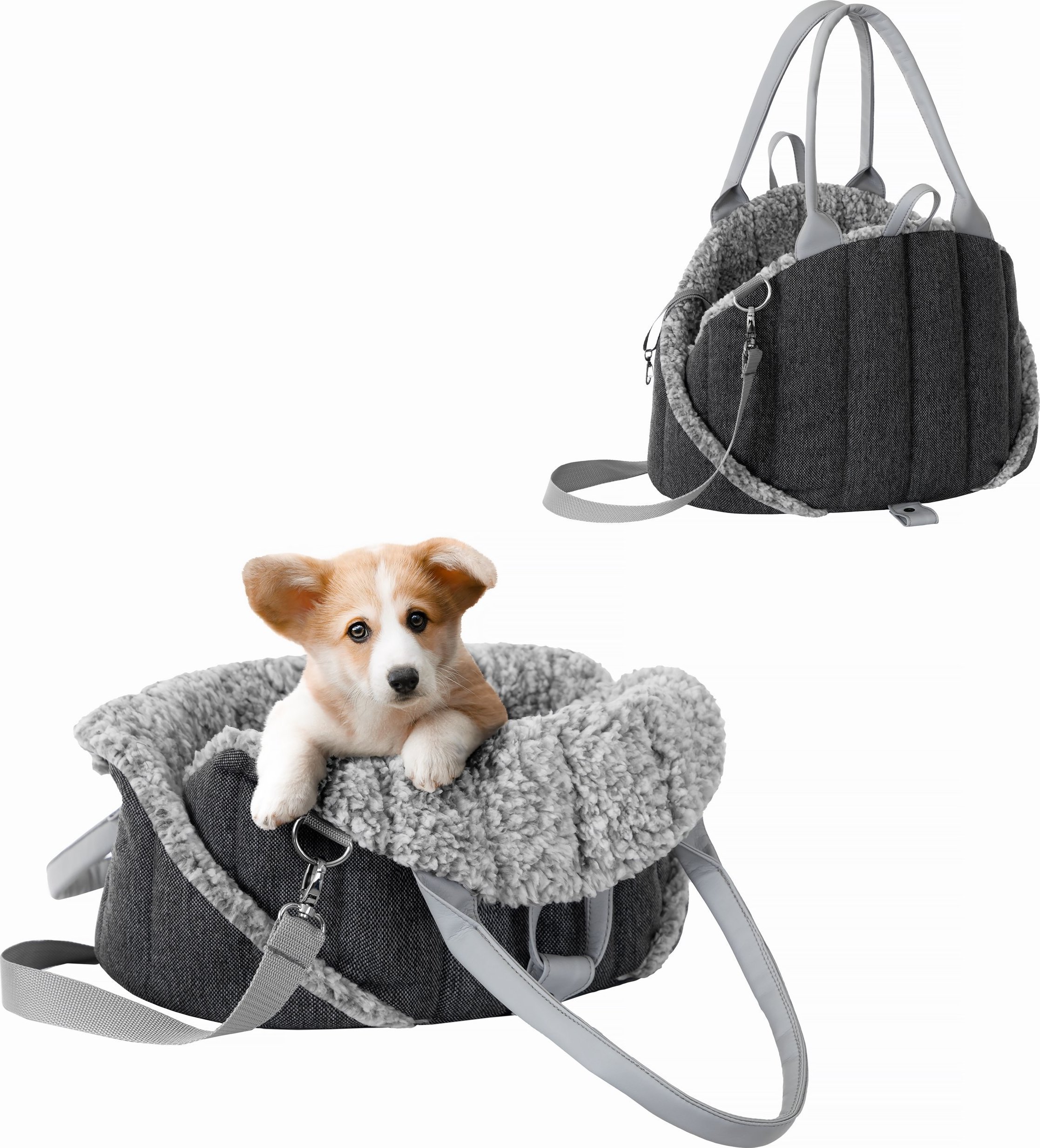 Torba DOGGY R1 TORBA SEA SHELL INARI CZARNY