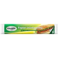 Folia, papier śniadaniowy, serwetki - Grosik Papier śniadaniowy 40 arkuszy Jan Niezbędny - miniaturka - grafika 1
