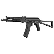 Karabiny ASG - Karabinek 6mm Lancer Tactical AK AEG KR104 Crosse Metal Black - miniaturka - grafika 1