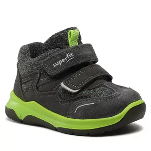 Trzewiki Superfit 1-006403-2000 M Grey/Lightgreen - Buty dla chłopców - miniaturka - grafika 1