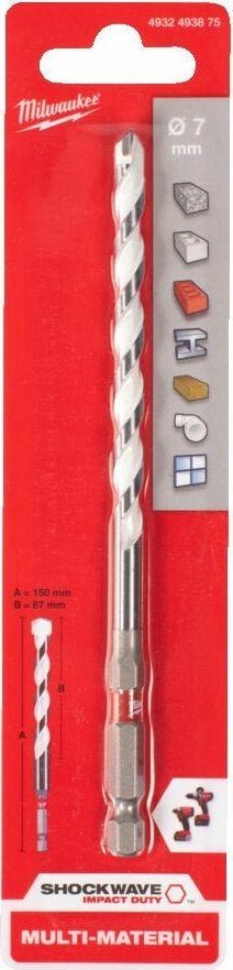Milwaukee Wiertło WIERTŁO UNIWERSALNE 7 x150mm